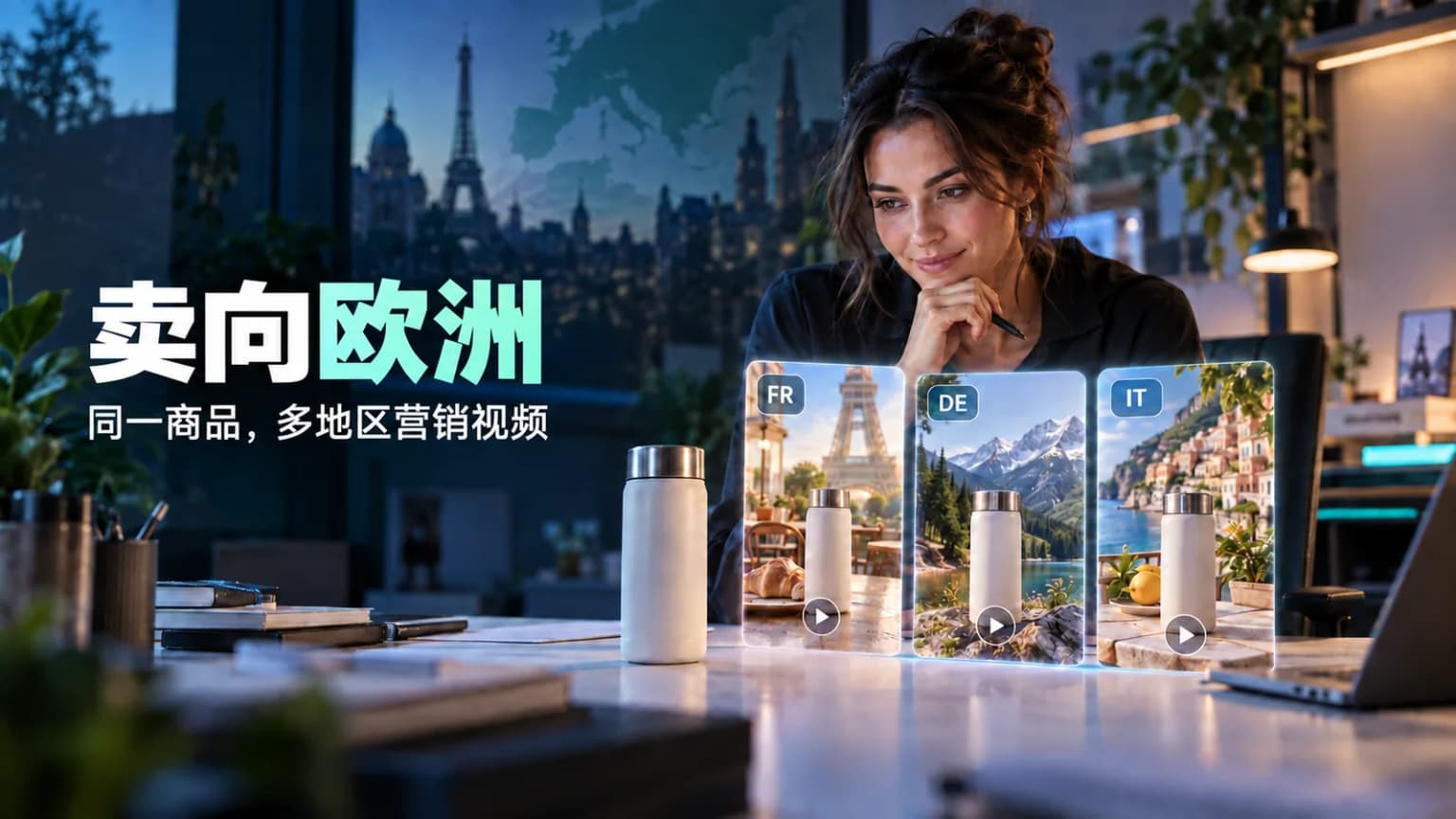 TikTok Shop Sell Across Europe:快速为不同地区制作多语言广告