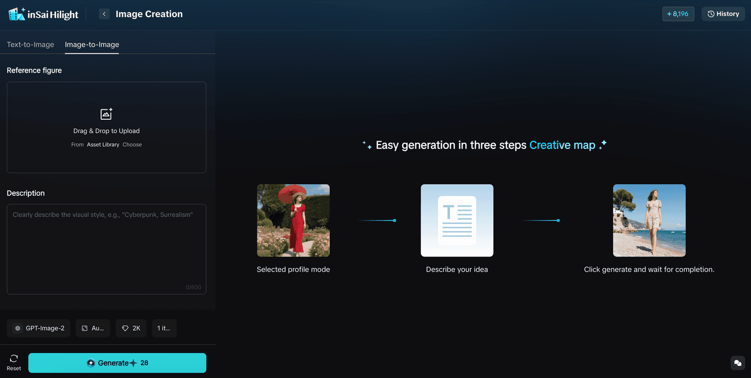 GPT-Image 2 in HiLight Image Creation