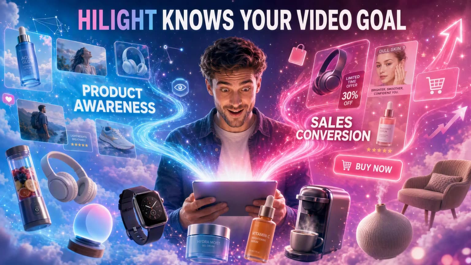 Hilight Knows Your Product Video Goal: Awareness or Conversion?